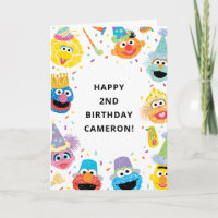 Sesame Street Confetti Happy Birthday