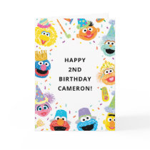 Sesame Street Confetti Happy Birthday Card