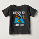 Cookie monster 1st hot sale birthday boy outfit