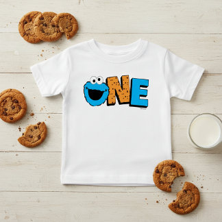Sesame Street | Cookie Monster 1st Birthday Baby T-Shirt