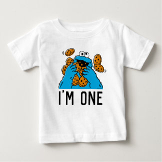 Sesame Street | Cookie Monster 1st Birthday Baby T T-Shirt