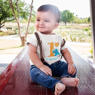 Sesame Street | Cookie Monster 1st Birthday Toddle Baby T-Shirt