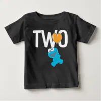 cookie monster 2nd birthday shirt