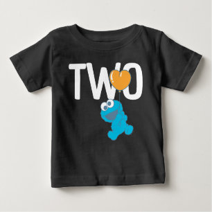 Sesame Street   Cookie Monster 2nd Birthday Baby T-Shirt