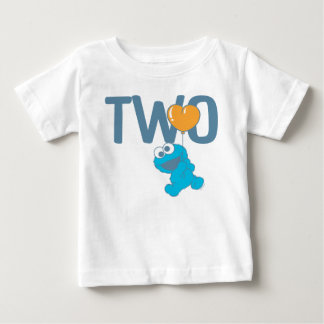 Sesame Street | Cookie Monster 2nd Birthday Baby T-Shirt