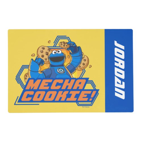 Sesame Street  Cookie Monster  Add Name Placemat