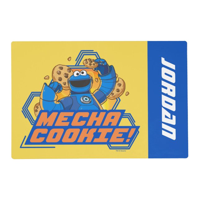 Sesame Street | Cookie Monster | Add Name Placemat (Front)