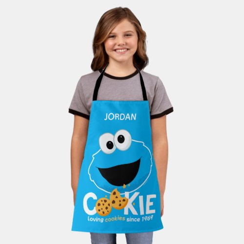 Sesame Street  Cookie Monster  Add Your Name Apron
