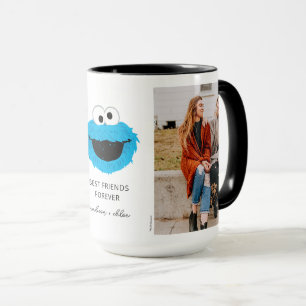 Sesame Street Cookie Monster Best Friends Photo Mug
