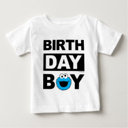 Sesame Street | Cookie Monster - Birthday Boy Baby T-Shirt