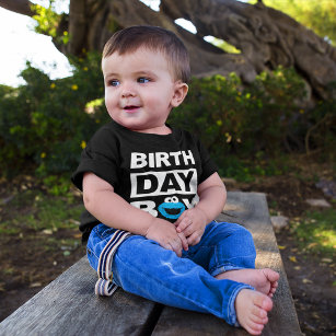 Cookie Monster Second Birthday Baby T-Shirt