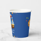 Sesame Street | Cookie Monster Birthday Cake Paper Cups (Left)
