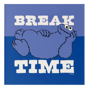 Sesame Street   Cookie Monster Break Time Acrylic Print