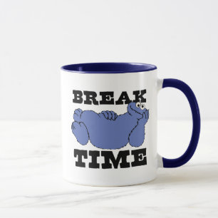 Sesame Street Cookie Monster Break Time Mug