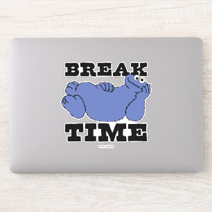 Sesame Street   Cookie Monster Break Time Sticker