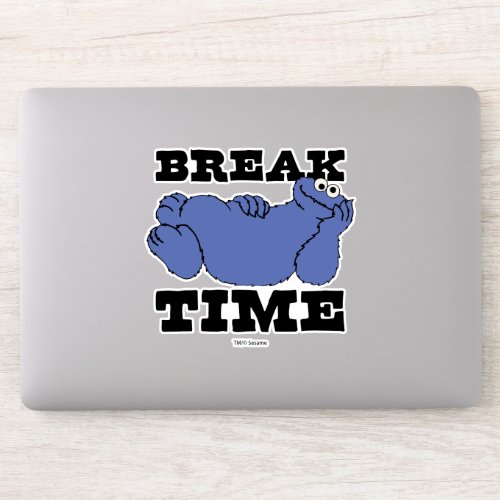 Sesame Street  Cookie Monster Break Time Sticker