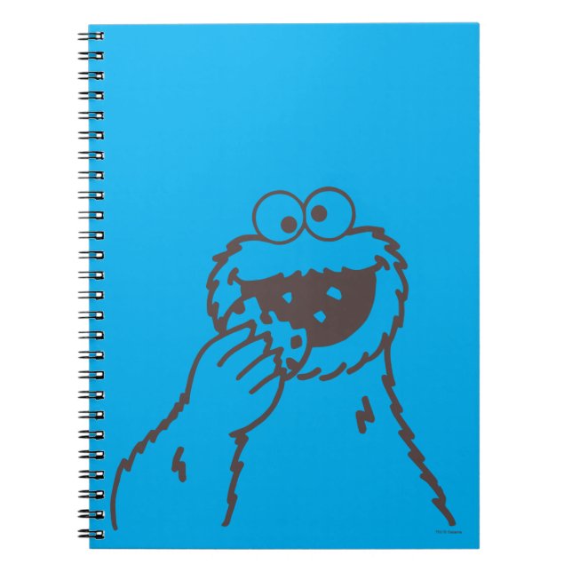 Sesame Street | Cookie Monster Bright Notebook (Front)
