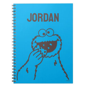 Sesame Street   Cookie Monster Bright Notebook