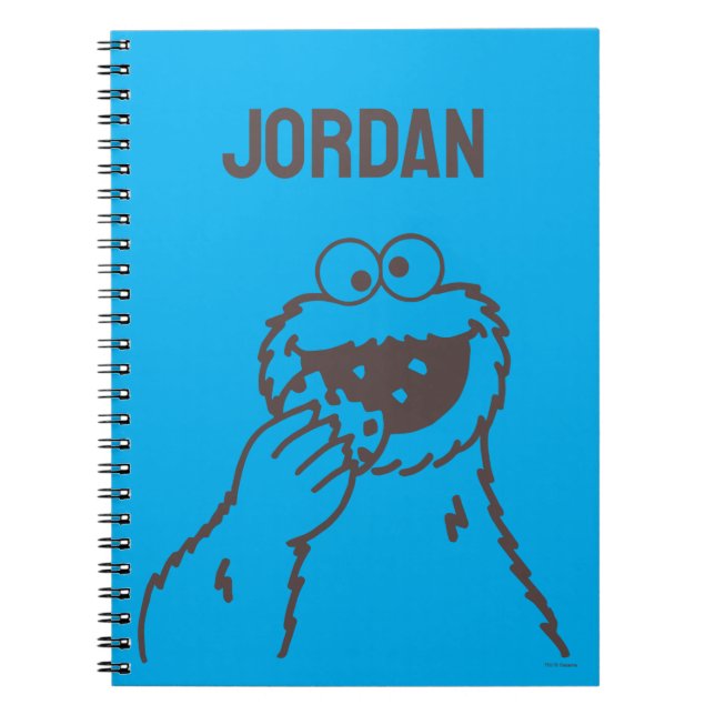 Sesame Street | Cookie Monster Bright Notebook (Front)