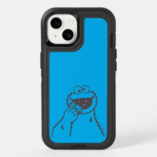 Sesame Street  Cookie Monster Bright OtterBox iPhone 14 Case