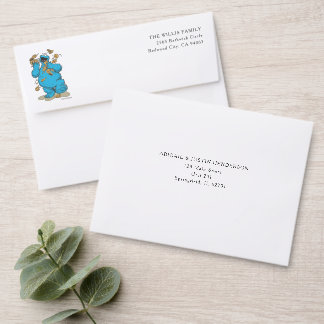 Sesame Street Cookie Monster Cookies Addressed Envelopes