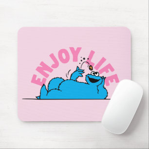 Sesame Street Cookie Monster Enjoy Life Mouse Pad
