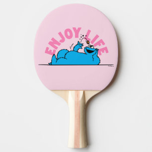 Sesame Street Cookie Monster Enjoy Life Ping Pong Paddle
