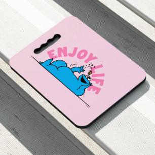 Sesame Street   Cookie Monster Enjoy Life Seat Cushion