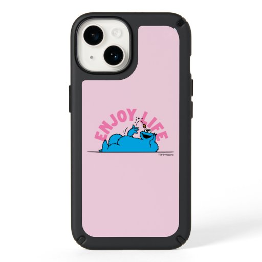 Sesame Street | Cookie Monster Enjoy Life Speck iPhone 14 Case