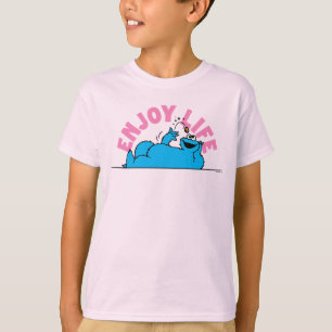 Sesame Street Cookie Monster Enjoy Life T-Shirt