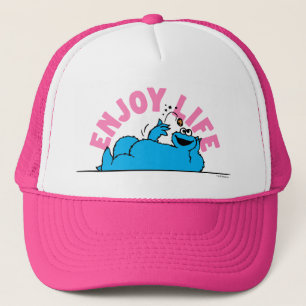 Sesame Street   Cookie Monster Enjoy Life Trucker Hat