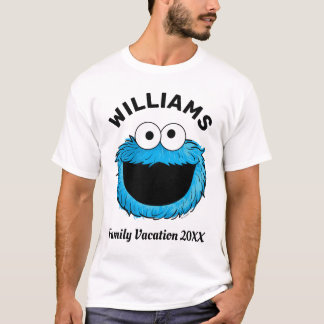 Sesame Street | Cookie Monster Family Vacation T-Shirt