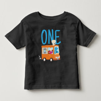 Sesame Street | Cookie Monster Food Truck Birthday Toddler T-shirt