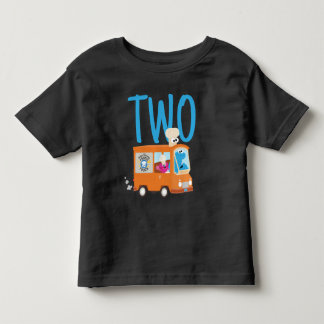 Sesame Street | Cookie Monster Food Truck Birthday Toddler T-shirt