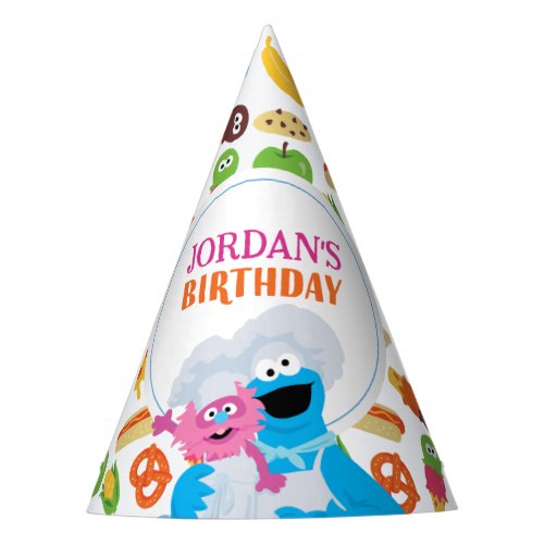 Sesame Street Cookie Monster Foodie Truck Party Hat