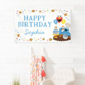 Sesame Street | Cookie Monster Happy Birthday Banner (Insitu)