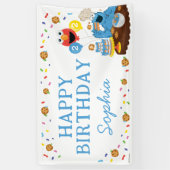 Sesame Street | Cookie Monster Happy Birthday Banner (Vertical)