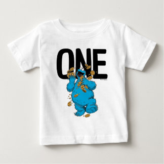 Sesame Street | Cookie Monster I'm One Birthday Baby T-Shirt