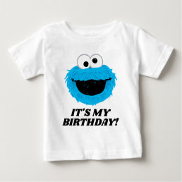Sesame Street | Cookie Monster - It&#39;s My Birthday Baby T-Shirt