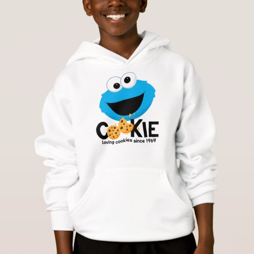 Sesame Street  Cookie Monster Loving Cookies Hoodie