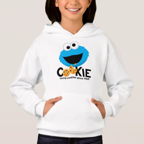 Sesame Street  Cookie Monster Loving Cookies Hoodie