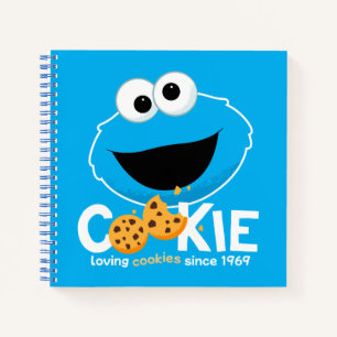 Sesame Street   Cookie Monster Loving Cookies Notebook
