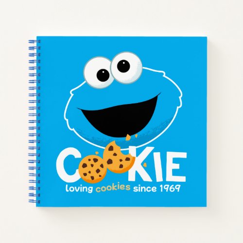 Sesame Street  Cookie Monster Loving Cookies Notebook