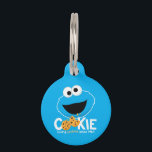 Sesame Street | Cookie Monster Loving Cookies Pet ID Tag<br><div class="desc">Check out this fun Sesame Street design featuring Cookie Monster.     ©  2024 Sesame Workshop. www.sesamestreet.org</div>