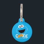 Sesame Street | Cookie Monster Loving Cookies Pet ID Tag<br><div class="desc">Check out this fun Sesame Street design featuring Cookie Monster.     ©  2024 Sesame Workshop. www.sesamestreet.org</div>