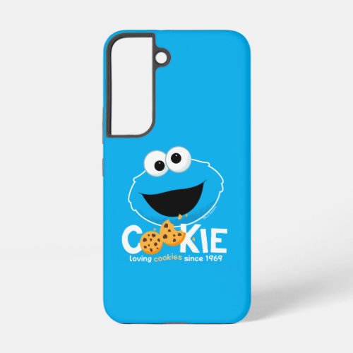 Sesame Street  Cookie Monster Loving Cookies Samsung Galaxy S22 Case
