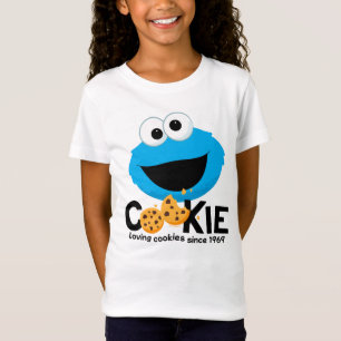 Sesame Street Cookie Monster Loving Cookies T-Shirt