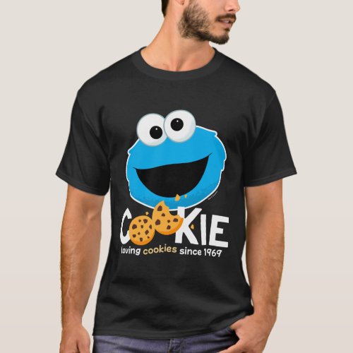 Sesame Street  Cookie Monster Loving Cookies T_Shirt
