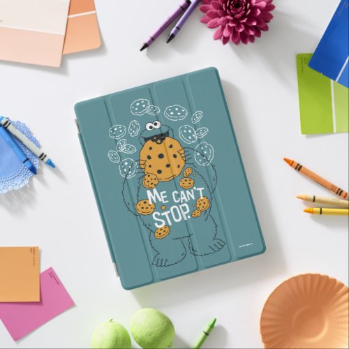 Sesame Street  Cookie Monster _ Me Cant Stop iPad Smart Cover