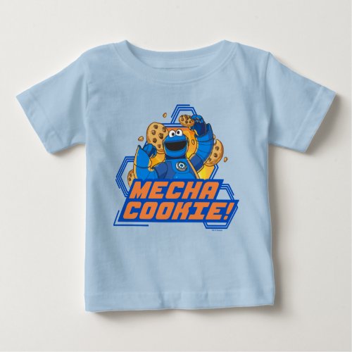 Sesame Street  Cookie Monster Mecha Cookie Baby T_Shirt